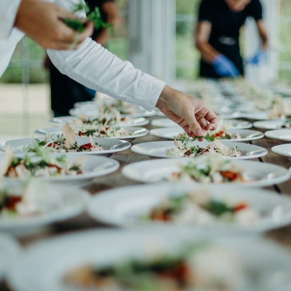 How Much Food Should You Serve at a Wedding?